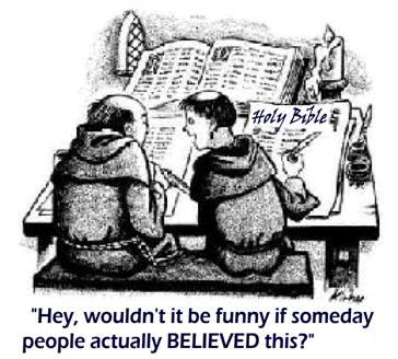funny people belive bible