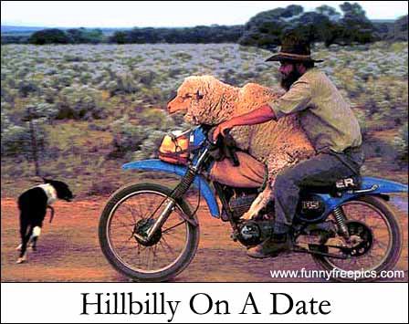 hillbilly on a date
