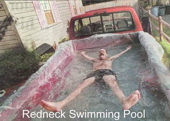 redneck swimming pool