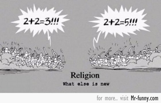 Religion what else is new