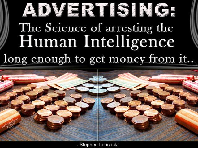 advertising arrest intelligence get money