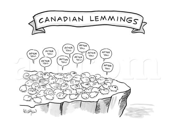Canada 2 lemmings