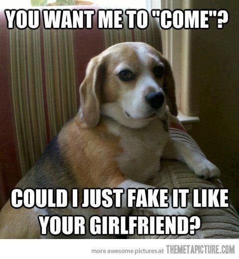 come fake like girlfriend