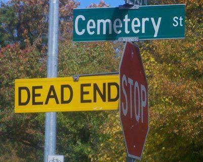 dead end