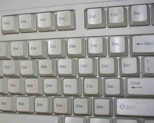escape keyboard