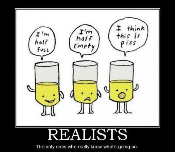 half full empty realists