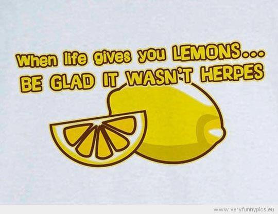 life lemons not herpes