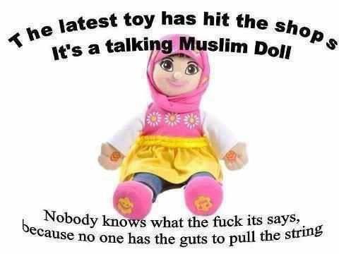 Muslim talking doll