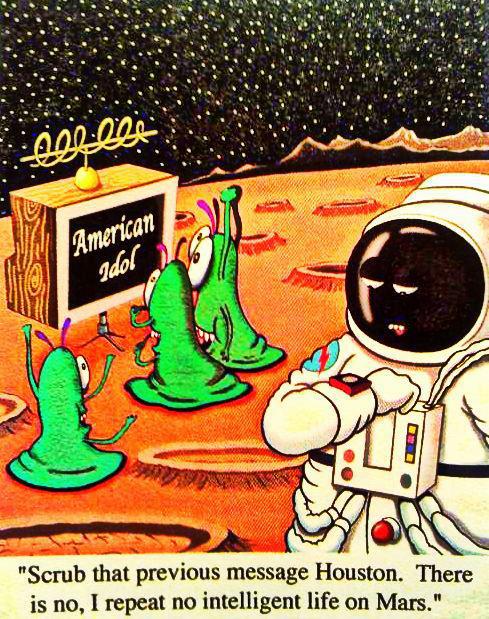 no intelligence on Mars