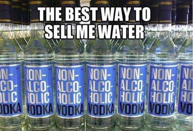 non-alcoholic vodka