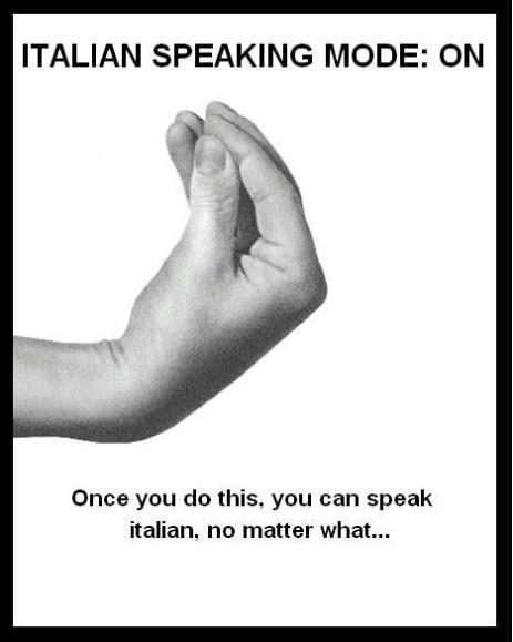 speak Italian