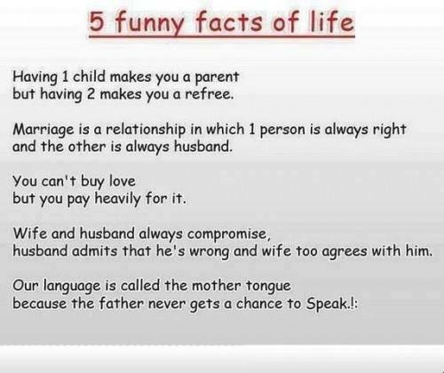 5 facts life X
