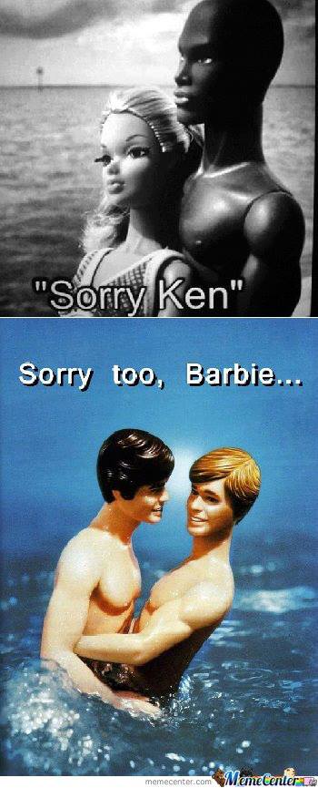 Barbie Ken sorry