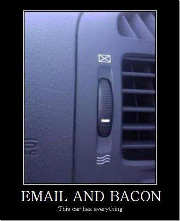 car email bacon X