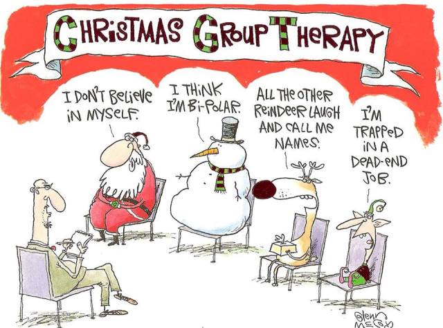 Christmas group therapy X