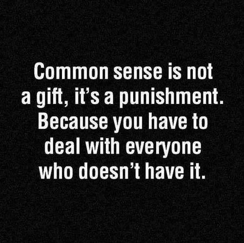 common sense X