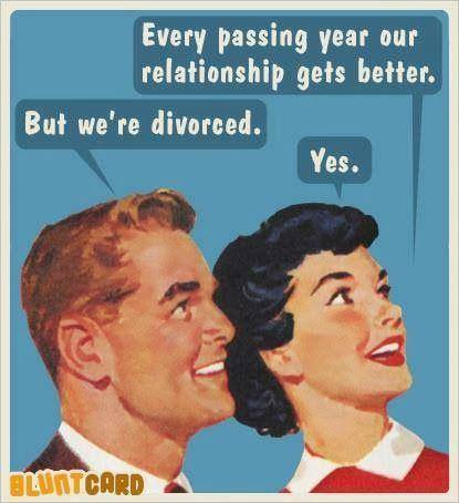 divorced relationship better X