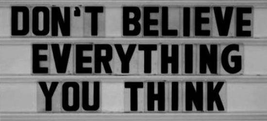 don't beleive everything X