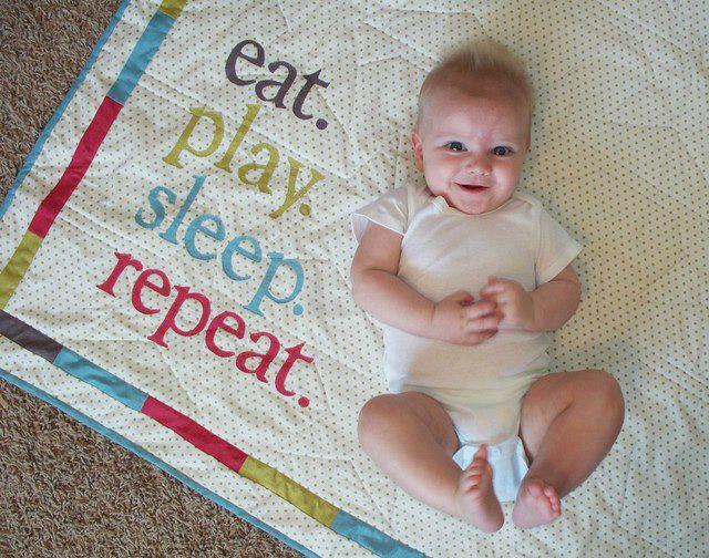 eat play sleep repeat X