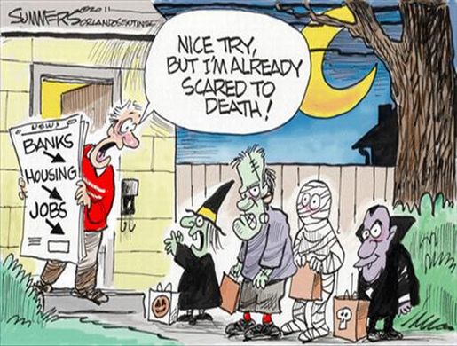 Halloween already scared