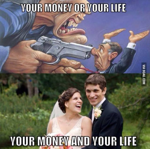 money or life