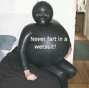 never fart wetsuit X