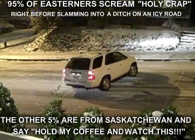 Saskatchen icey slide X