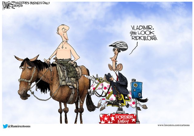 Obama foreign policy vs Putin