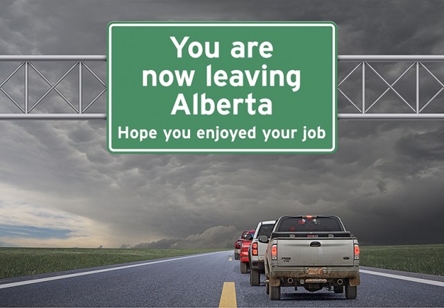 leaving Alberta
