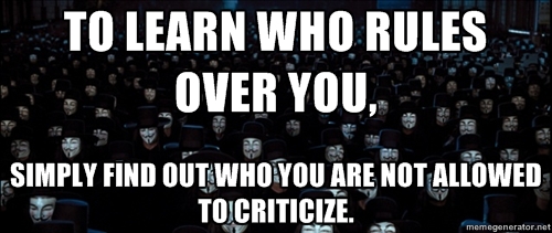 not criticize
